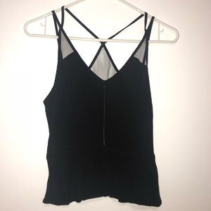 GARAGE Crop/Peplum Top